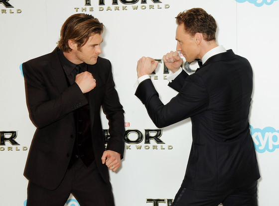 Chris Hemsworth, Tom Hiddleston Chris Hemsworth, Tom Hiddleston